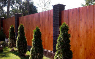 Установка забора из профнастила: инструкция и советы