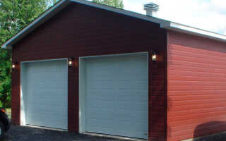 Строим самостоятельно недорогой гараж