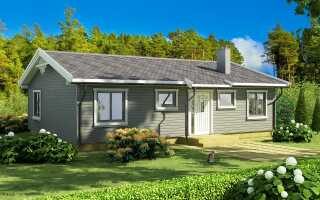 Постройка одноэтажных каркасных домов для постоянного проживания