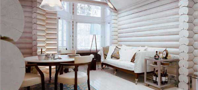 Какой краской покрасить деревянный дом внутри