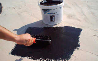 Использование битумной мастики: применение и расход