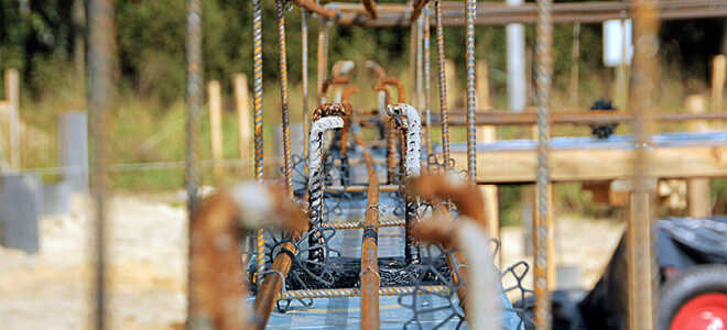 Виды перехлеста арматуры и требования к выполнению соединений