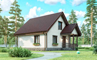 Недорогие каркасные дома. Эконом варианты