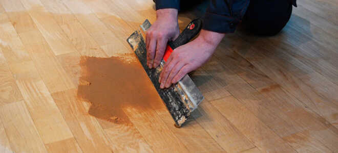 Шпаклевка для деревянного пола — какую выбрать?