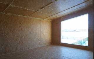 Варианты внутренней отделки дома из СИП панелей