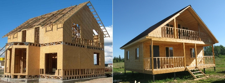 Брус или каркас