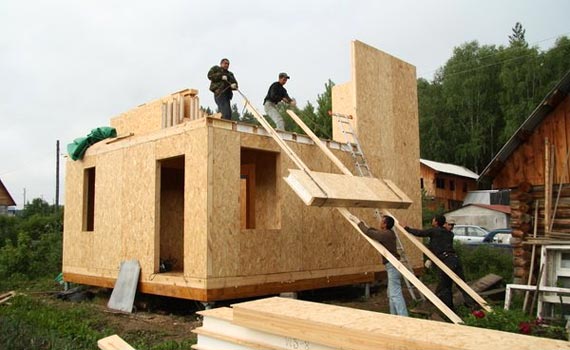 Дом из СИП панелей