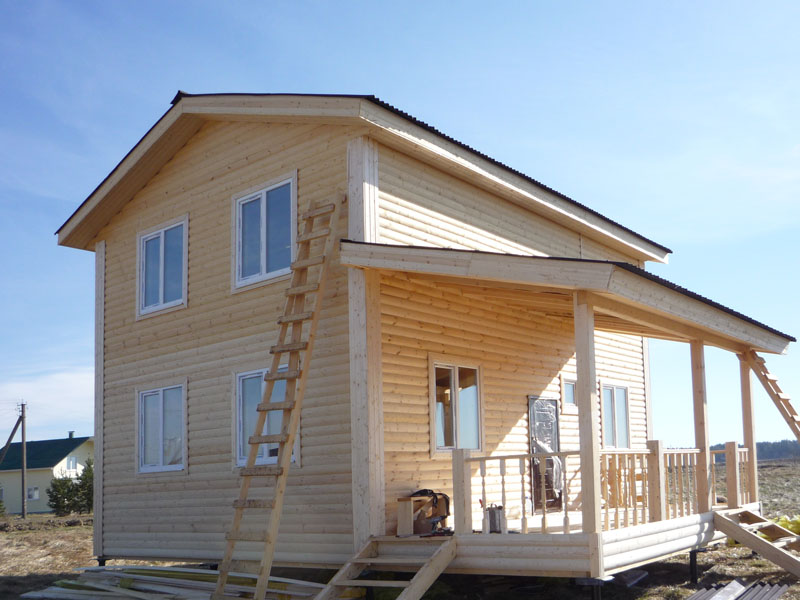 Каркасный дом 6 метров