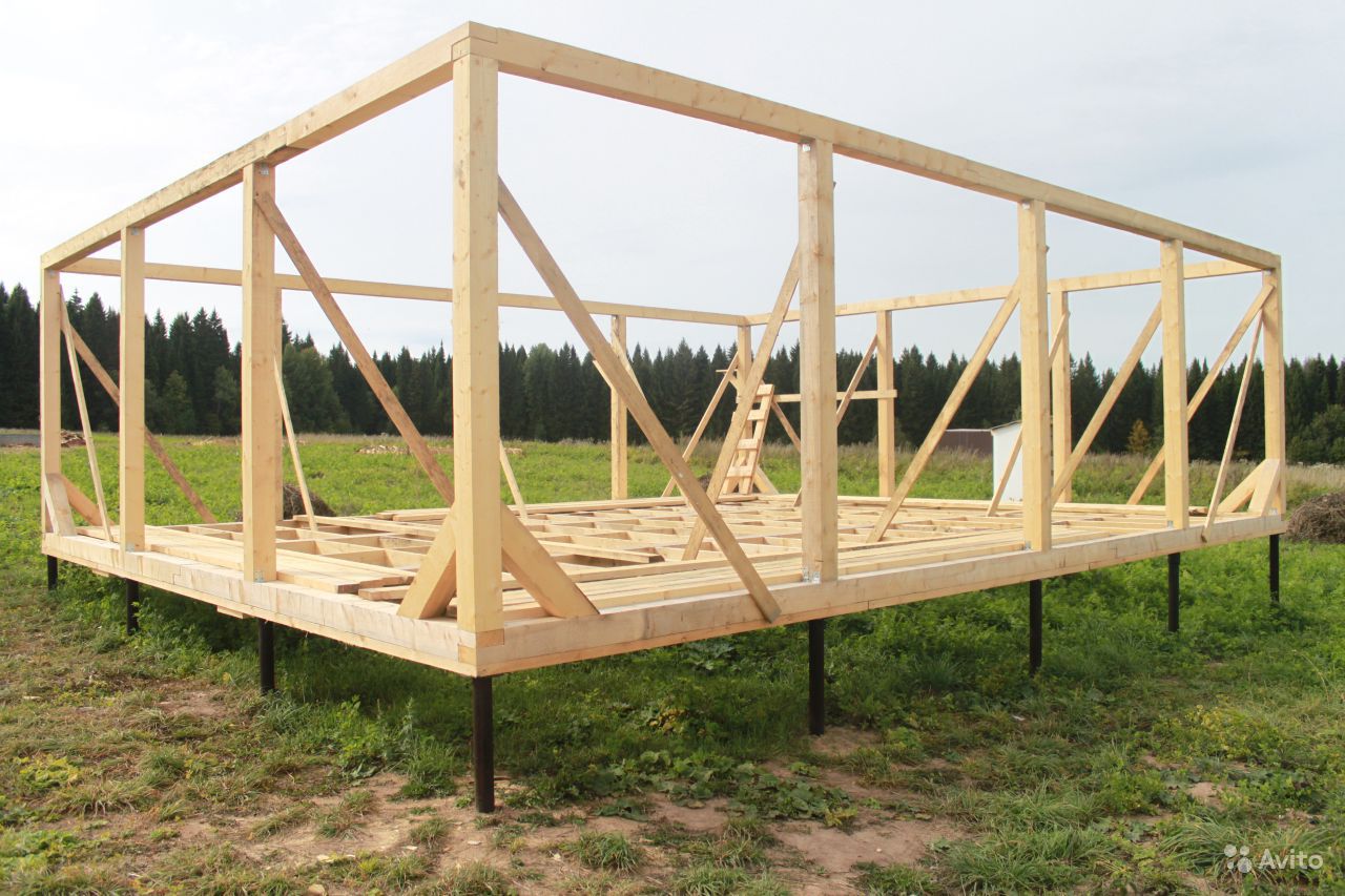 Фундамент 6x6 своими руками