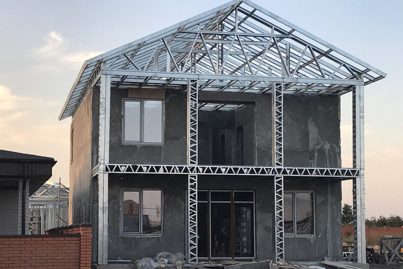 Дом из ЛСТК 