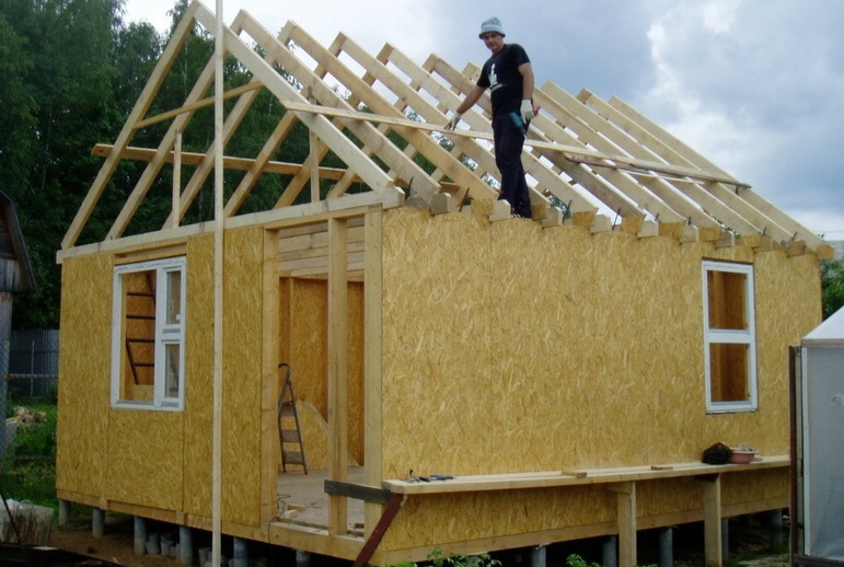 Монтаж кровли