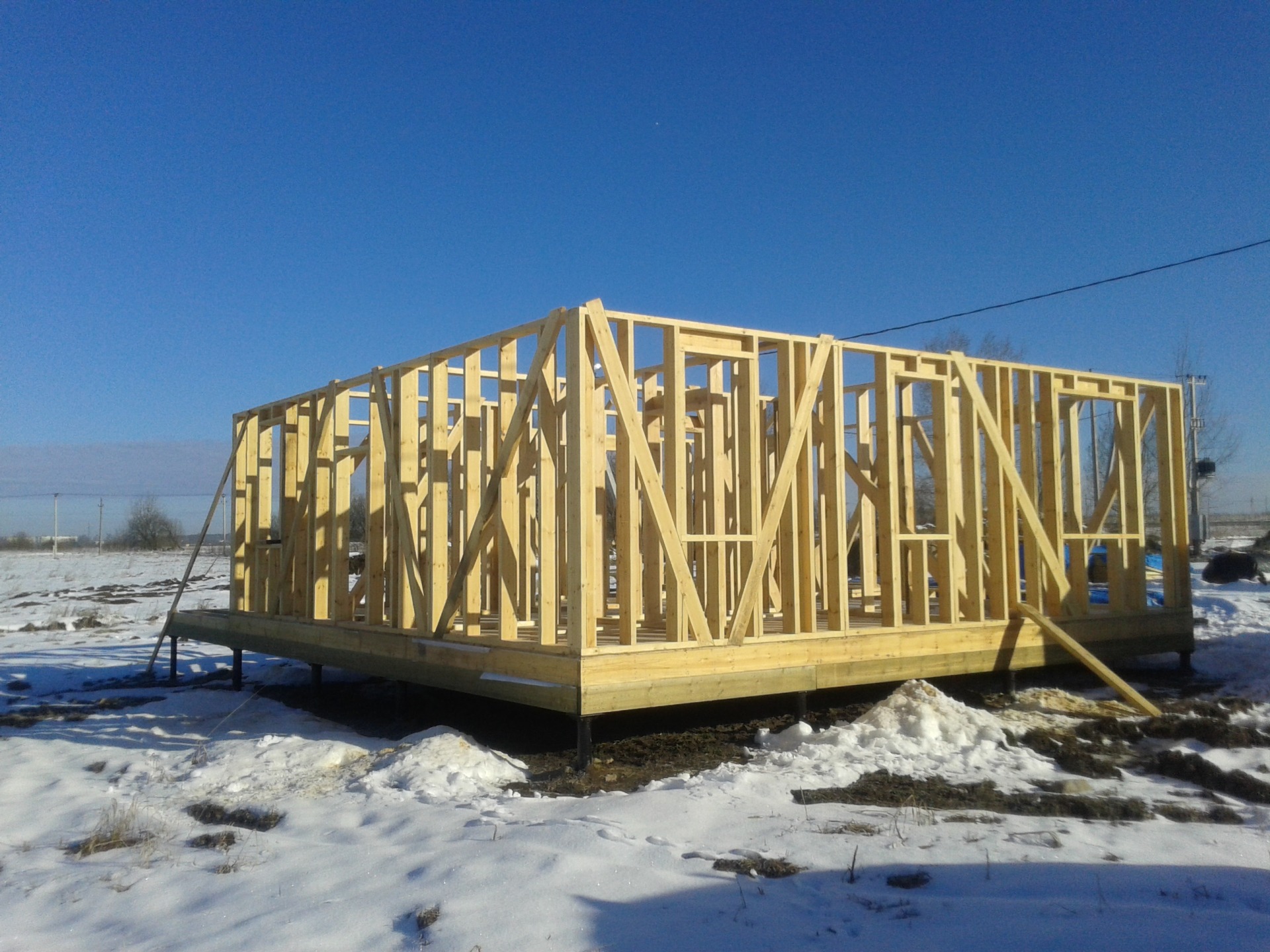 Дом по технологии "Платформа"