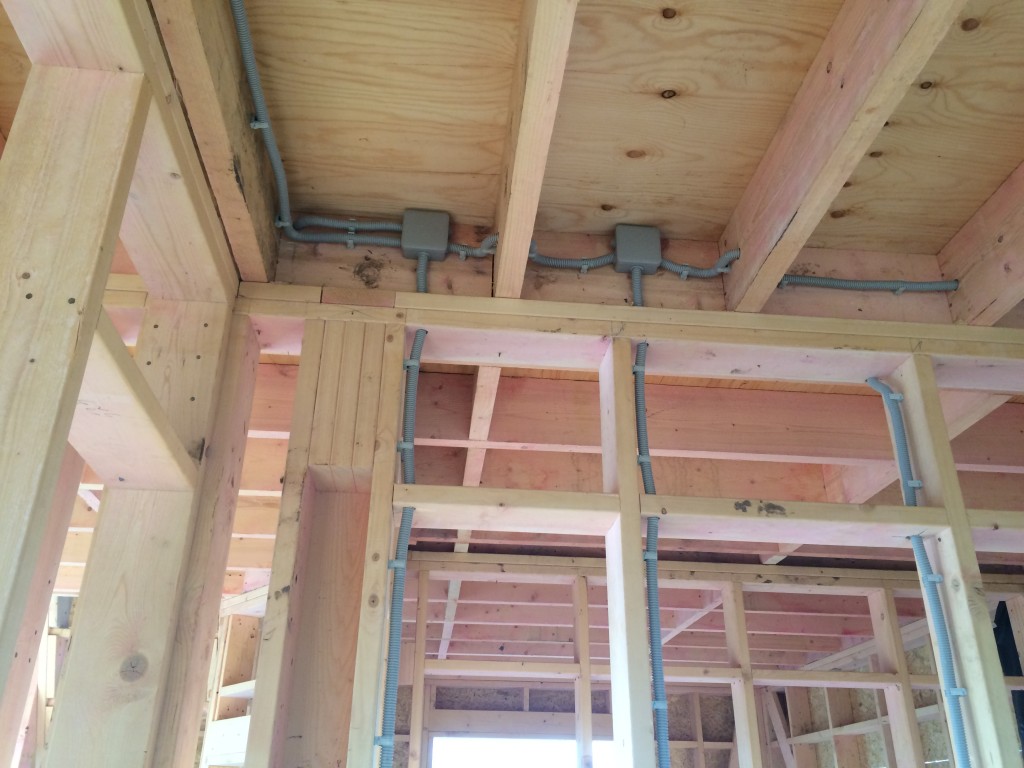 Проводка и вариант ее размещения