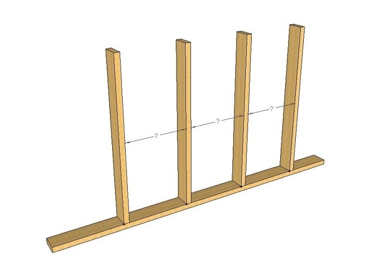 Стойки каркаса