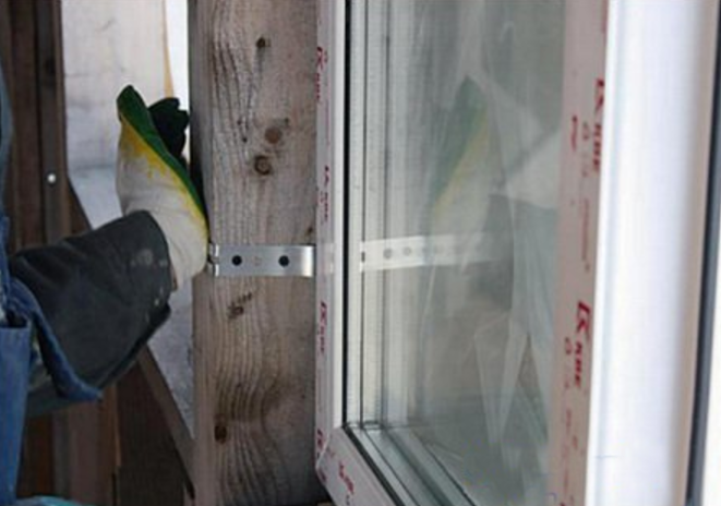 Монтаж окна