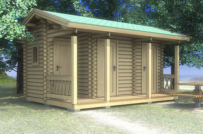 Хозблок своими руками - чертежи, список стройматериала и инструкции