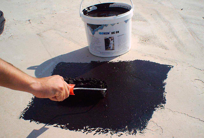 Использование битумной мастики: применение и расход