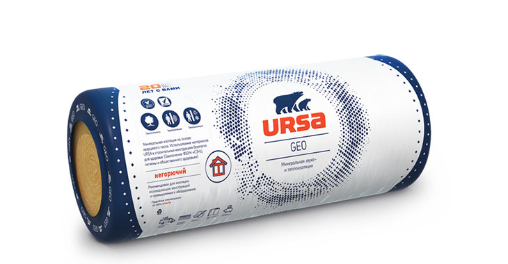 Толщина минеральной ваты ursa